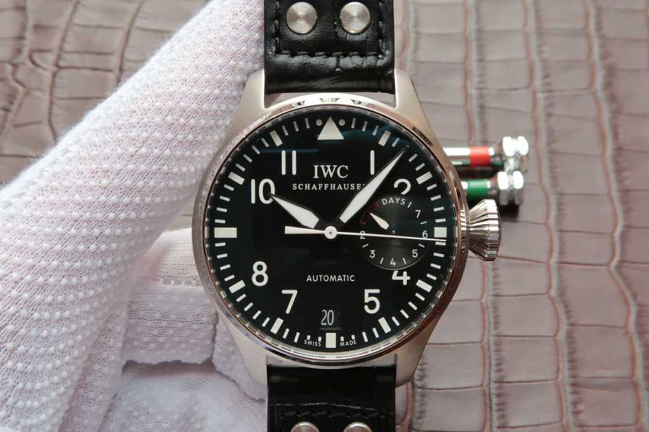 Best Replica Replica IWC Pilot IW500912 1:1 Best Edition ZF Factory Black Dial - Colareps