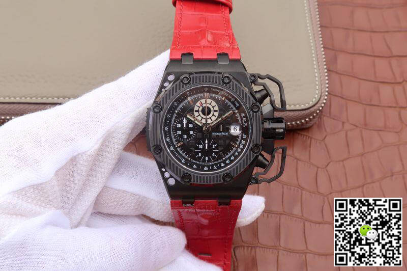 Best Replica Replica Audemars Piguet Royal Oak Offshore 26165IO.OO.A002CA.02 Noob Factory 1:1 Best Edition Swiss ETA7750 Black Dial - Colareps