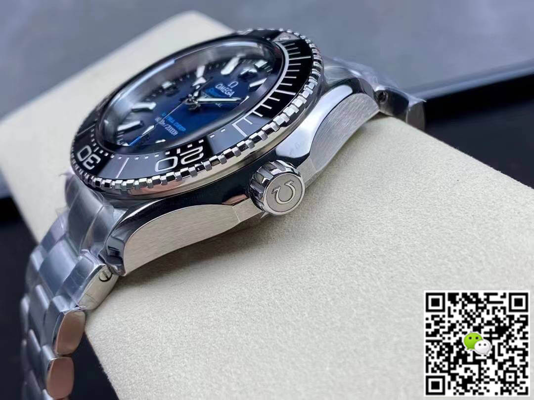 Best Replica Replica Omega Seamaster 215.30.46.21.03.001 1:1 Best Edition VS Factory Blue Dial - Colareps