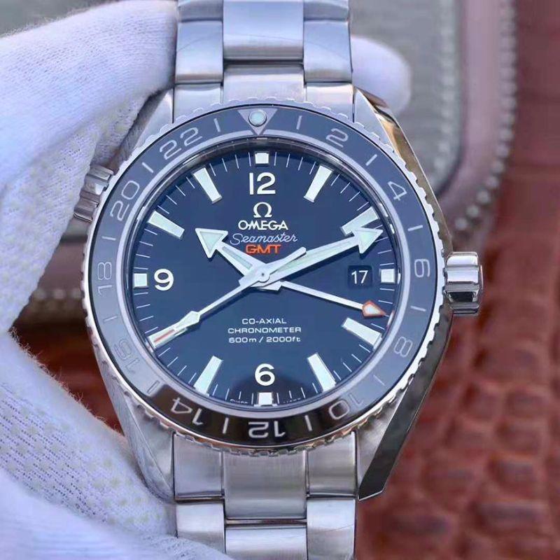 Best Replica Replica Omega Seamaster Planet Ocean 232.90.44.22.03.001 VS Factory 1:1 Best Edition Swiss ETA8605 Blue Dial - Colareps