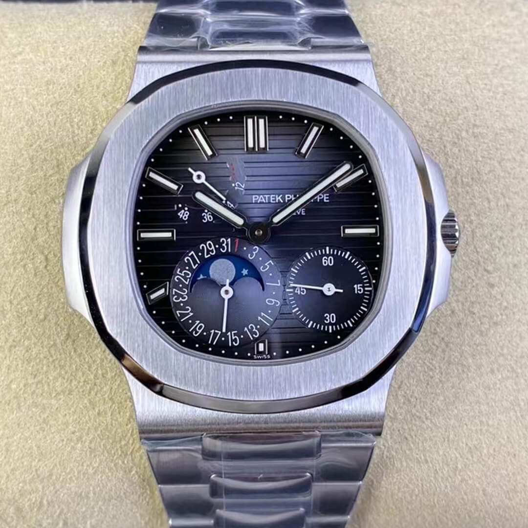 Best Replica Replica Patek Philippe Nautilus 5712/1A-001 1:1 Best Edition ZF Factory V2 Stainless Steel - Colareps