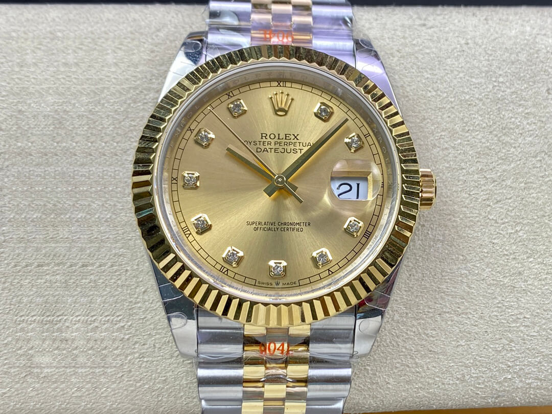 Best Replica Replica Rolex Datejust M126333-0012 1:1 Best Edition GM Factory Yellow Gold - Colareps