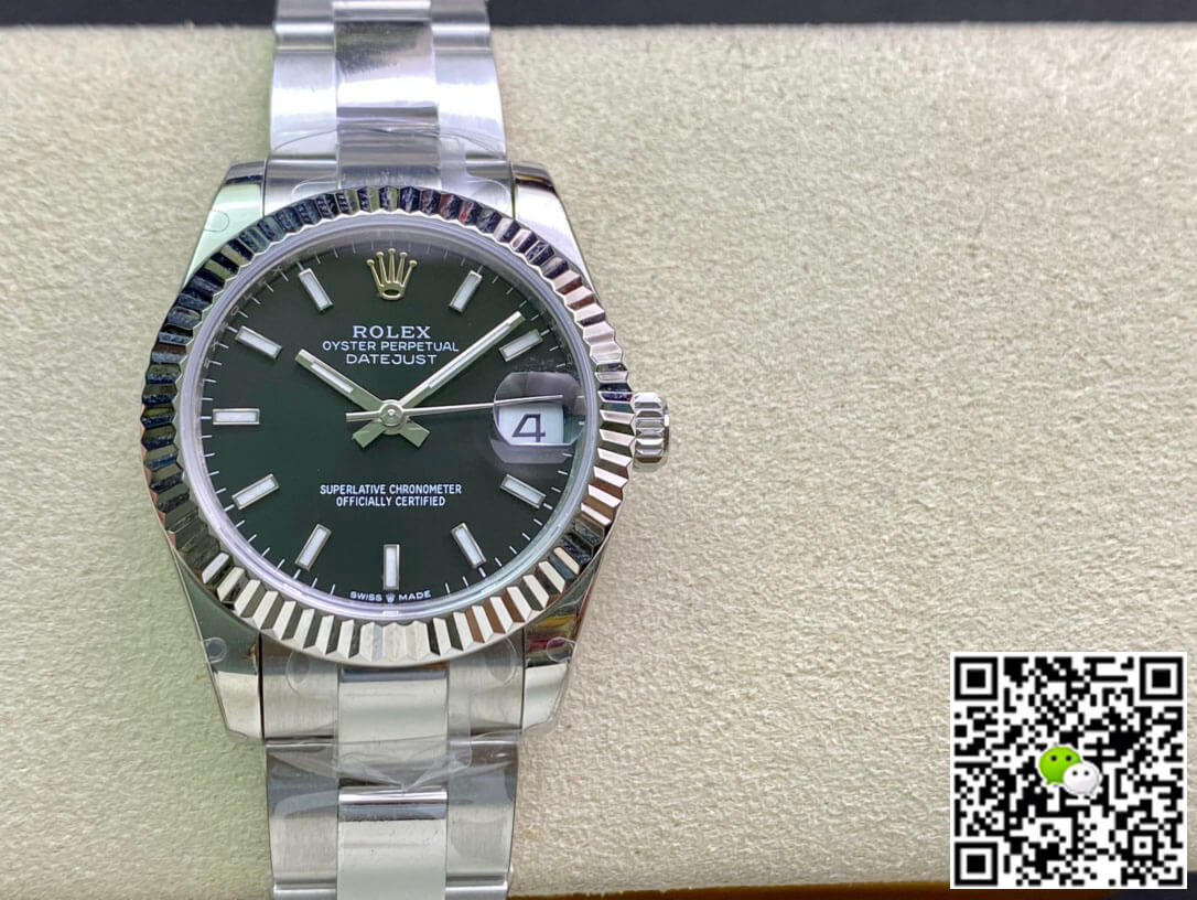 Best Replica Replica Rolex Datejust M178274-0034 31MM 1:1 Best Edition EW Factory Black Dial - Colareps