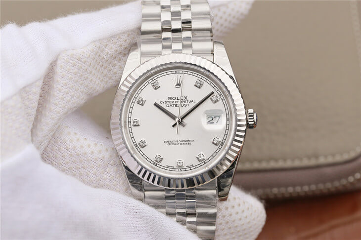 Best Replica Replica Rolex Datejust M126331 1:1 Best Edition EW Factory White Dial - Colareps