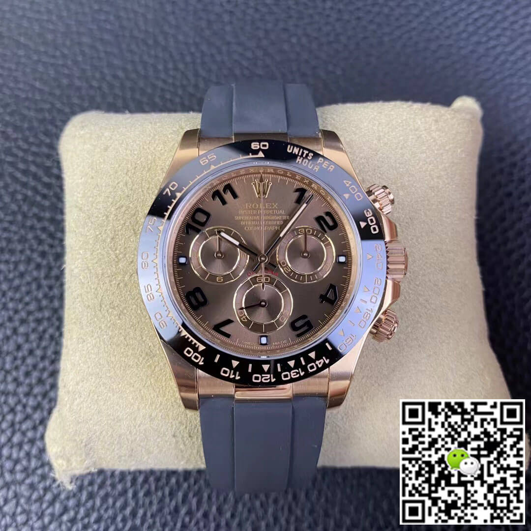 Best Replica Replica Rolex Cosmograph Daytona M116515LN-0015 1:1 Best Edition Clean Factory V3 Rubber Strap - Colareps