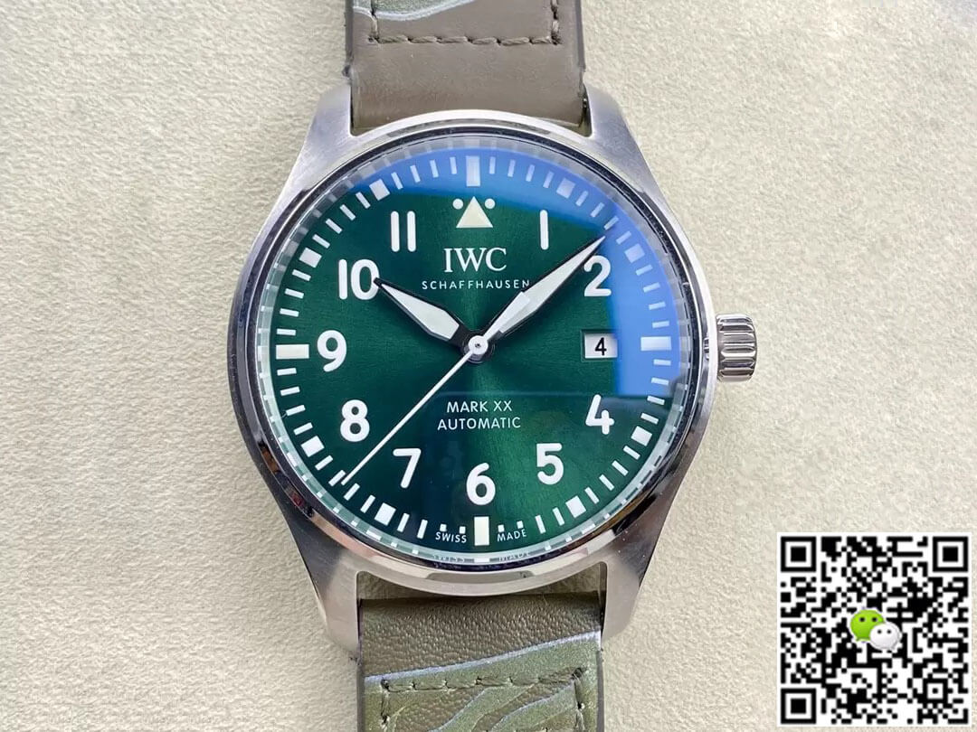 Best Replica Replica IWC Pilot IW328205 1:1 Best Edition M+ Factory Leather Strap - Colareps