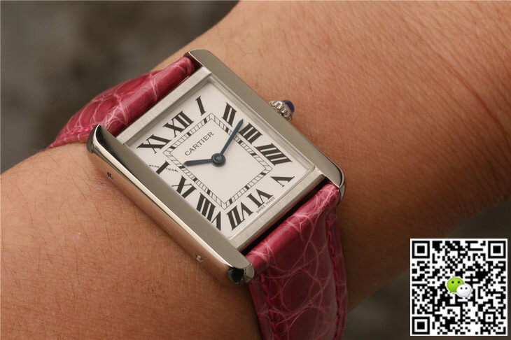 Best Replica Cartier Replica Tank Ladies 1:1 Best Edition K11 Factory Stainless Steel - Colareps