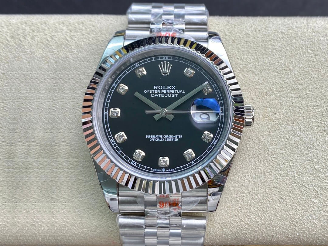 Best Replica Replica Rolex Datejust M126334-0012 1:1 Best Edition GM Factory Diamond Dial - Colareps