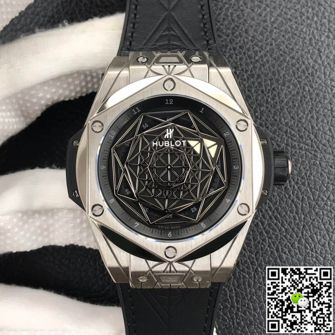 Best Replica Replica Hublot Big Bang 415.NX.1112.VR.MXM16 1:1 Best Edition WWF Factory Black Dial - Colareps