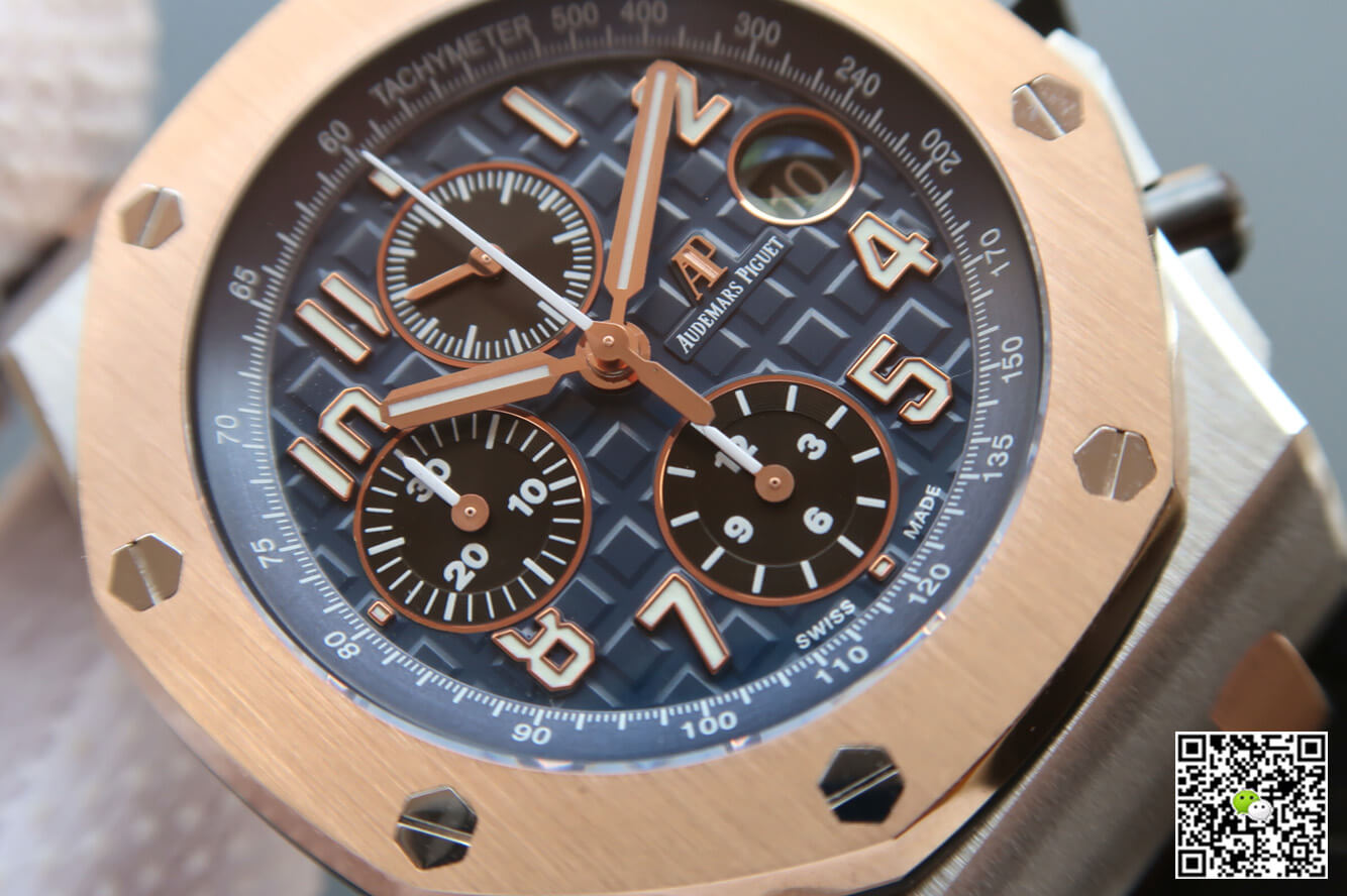 Best Replica Replica Audemars Piguet Royal Oak Offshore 26471SR.OO.D101CR.01 1:1 Best Edition JF Factory Rose Gold - Colareps