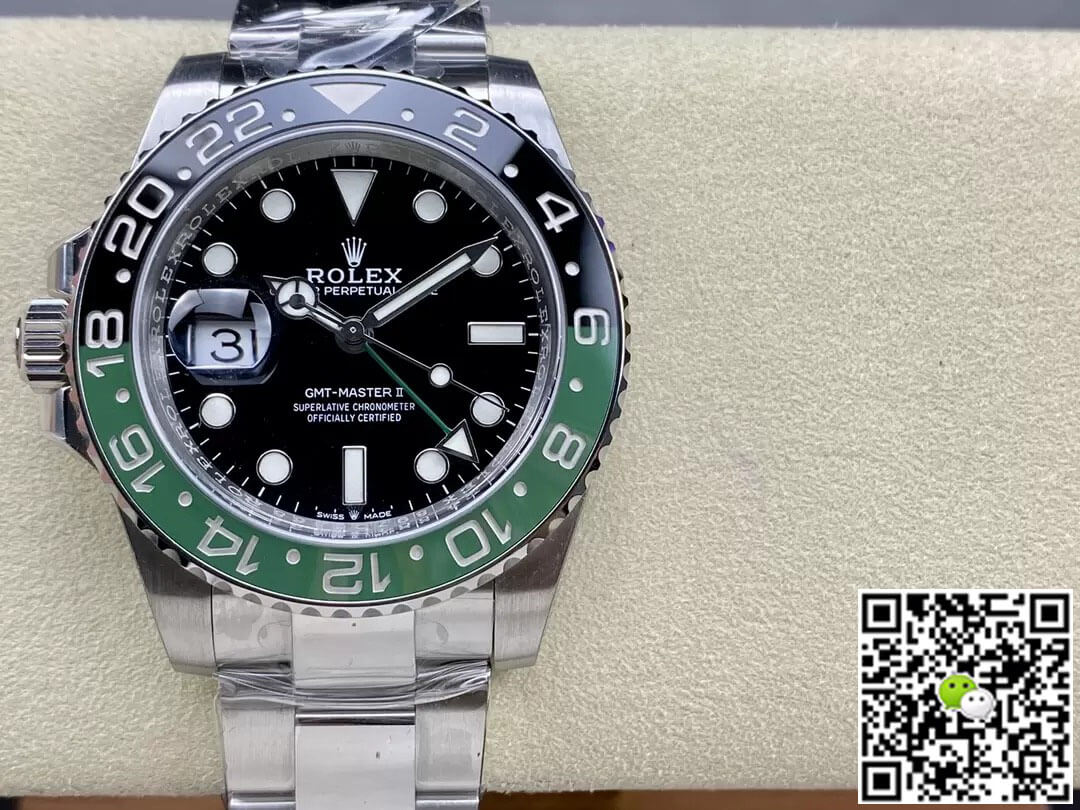 Best Replica Replica Rolex GMT Master II M126720VTNR-0001 1:1 Best Edition C+ Factory Black Dial - Colareps