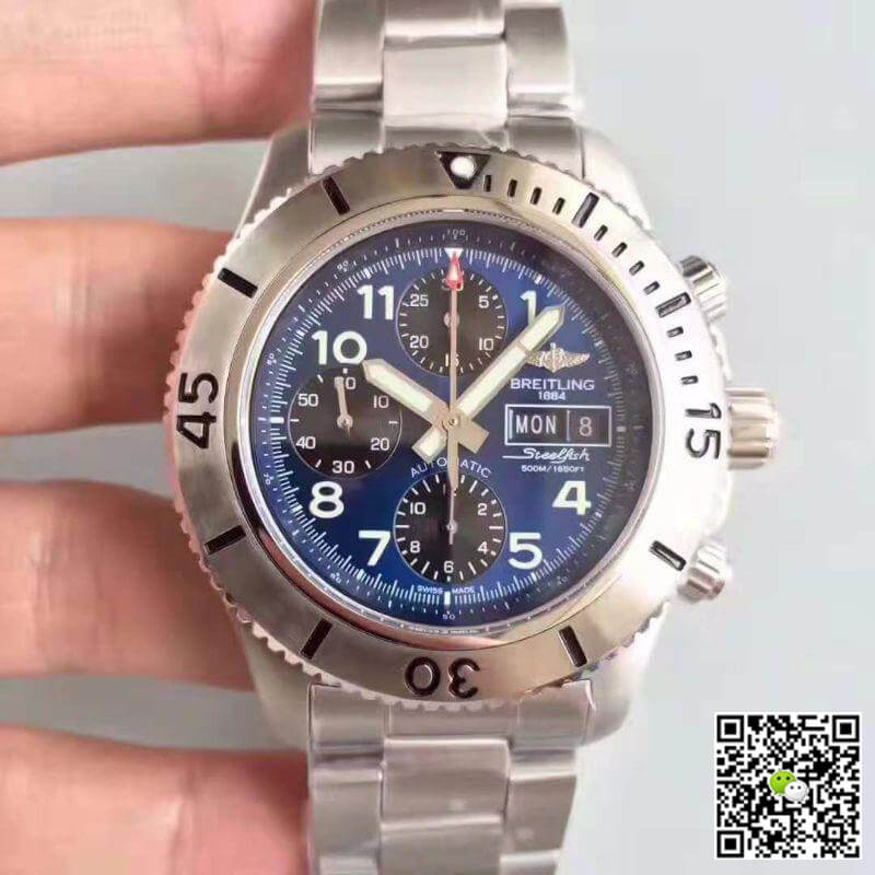 Best Replica Breitling Replica Superocean Steelfish A13341C3/C893/162A GF Factory Men Watches 1:1 Best Edition Swiss ETA7750 - Colareps