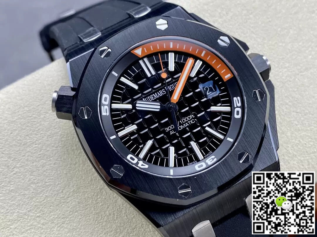 Best Replica Replica Audemars Piguet Royal Oak Offshore 15707CE.OO.A002CA.01 1:1 Best Edition APS Factory Black Dial - Colareps
