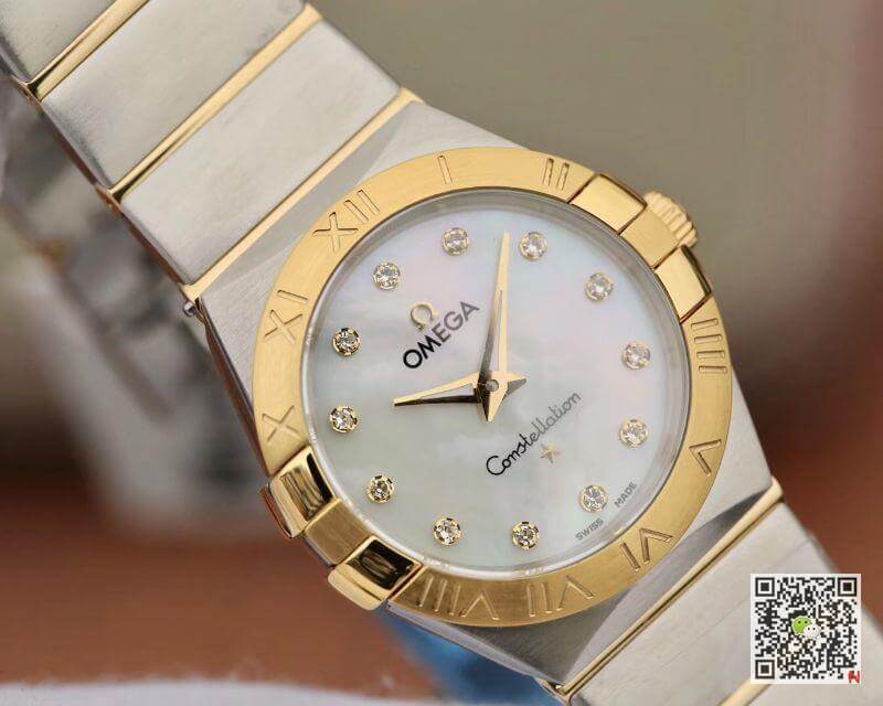 Best Replica Replica Omega Constellation 27mm Quartz Ladies 1371.71.00 TW Factory 1:1 Best Edition Swiss Eta Quartz 1376 - Colareps