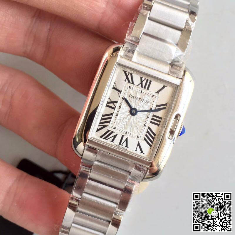 Best Replica Cartier Replica Tank Anglaise Ladies W5310022 1:1 Best Edition Swiss ETA2688 - Colareps