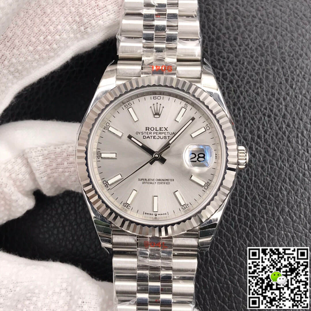 Best Replica Replica Rolex Datejust M126334-0004 1:1 Best Edition EW Factory Silver Grey Dial - Colareps
