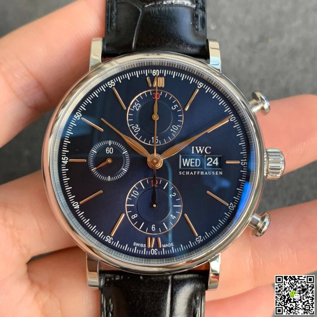 Best Replica Replica IWC Portofino IW391036 1:1 Best Edition ZF Factory Blue Dial - Colareps