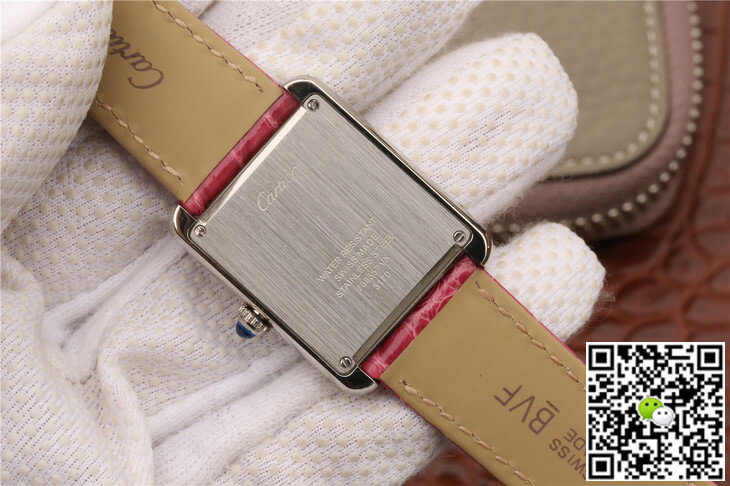 Best Replica Cartier Replica Tank Ladies 1:1 Best Edition K11 Factory Stainless Steel - Colareps