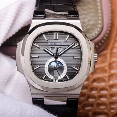Best Replica Replica Patek Philippe Nautilus 5726A-001 1:1 Best Edition PF Factory Black Strap Swiss ETA324 - Colareps