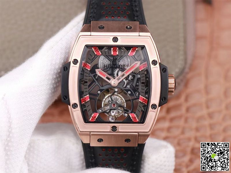 Best Replica Hublot Replica Masterpiece Tourbillon 906.OX.0123.VR.AES13 1:1 Best Edition JB Factory Skeletonized Dial Swiss HUB 9006 - Colareps