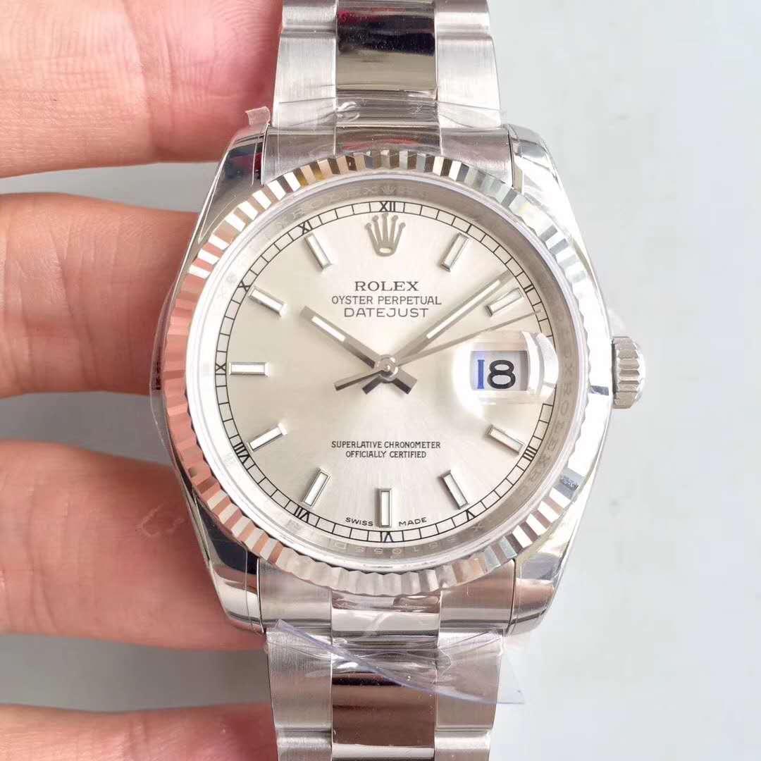 Best Replica Rolex Dupe Datejust II 36mm 126334 1:1 Best Edition Swiss ETA3135 Silver Dial - Colareps