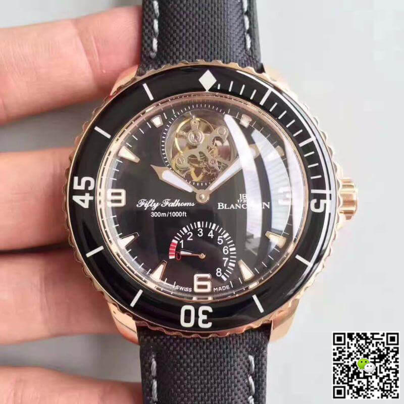 Best Replica Replica Blancpain Fifty Fathoms Tourbillon 5025-3630-52A 1:1 Best Edition Swiss Tourbillon - Colareps