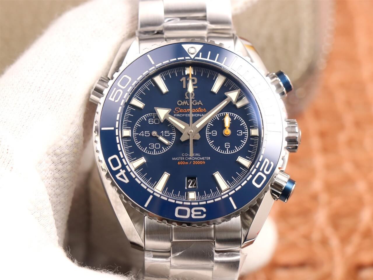 Best Replica Replica Omega Seamaster 215.30.46.51.03.001 1:1 Best Edition OM Factory V3 Blue Ceramic Bezel - Colareps