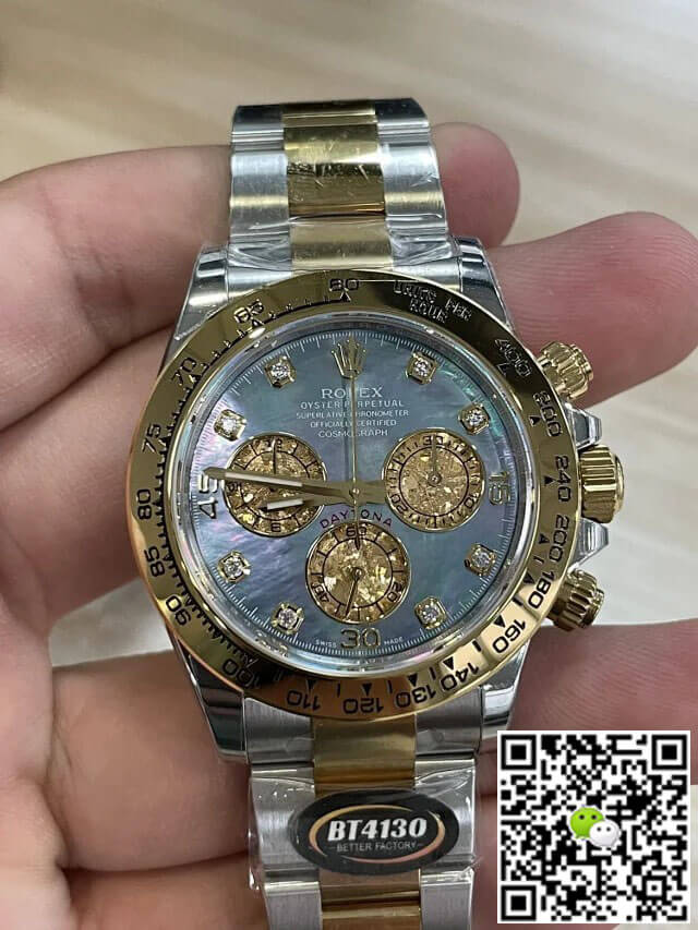 Best Replica Replica Rolex Daytona M116503-0009 1:1 Best Edition BT Factory Mother-Of-Pearl Dial - Colareps
