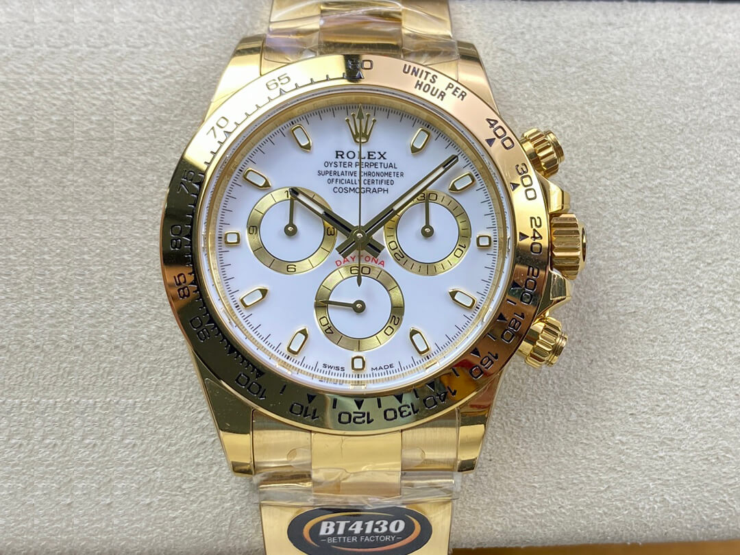Best Replica Replica Rolex Daytona M116508-0001 1:1 Best Edition BT Factory White Dial - Colareps