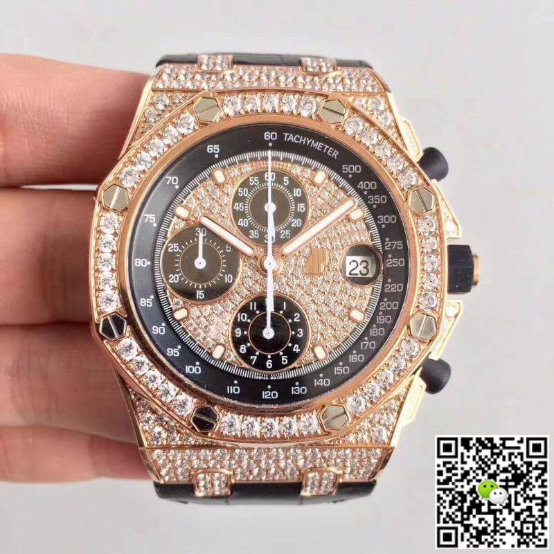 Best Replica Replica Audemars Piguet Royal Oak Offshore 26067OR.ZZ.D002CR.01 JF Factory 1:1 Best Edition Swiss ETA7750 - Colareps
