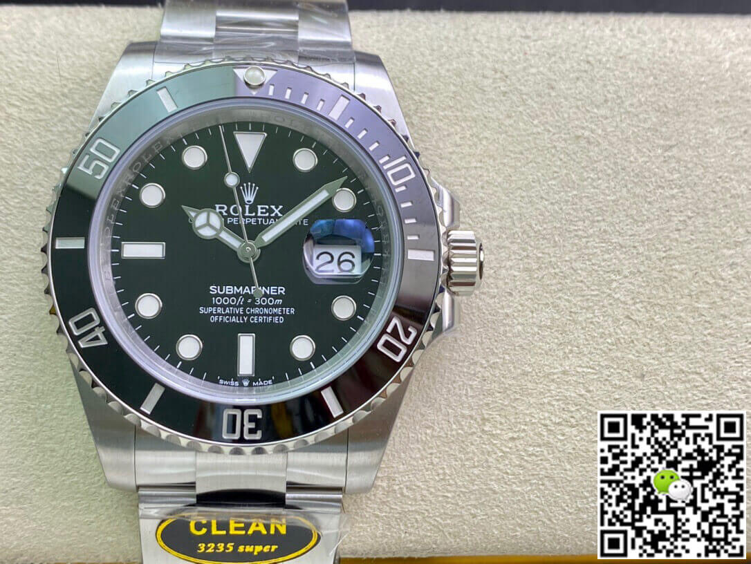 Best Replica Rolex Submariner Replica M126610LN-0001 41MM 1:1 Best Edition Clean Factory Black Bezel - Colareps