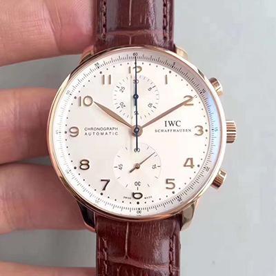 Best Replica IWC Replica Portuguese Chronograph IW371445 ZF Factory 1:1 Best Edition Swiss ETA7750 - Colareps