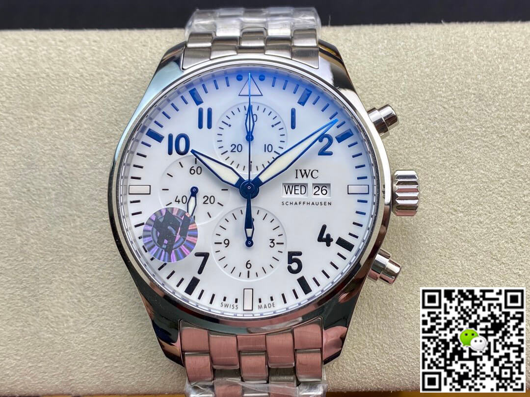 Best Replica Replica IWC Pilot 3777 1:1 Best Edition ZF Factory White Dial - Colareps