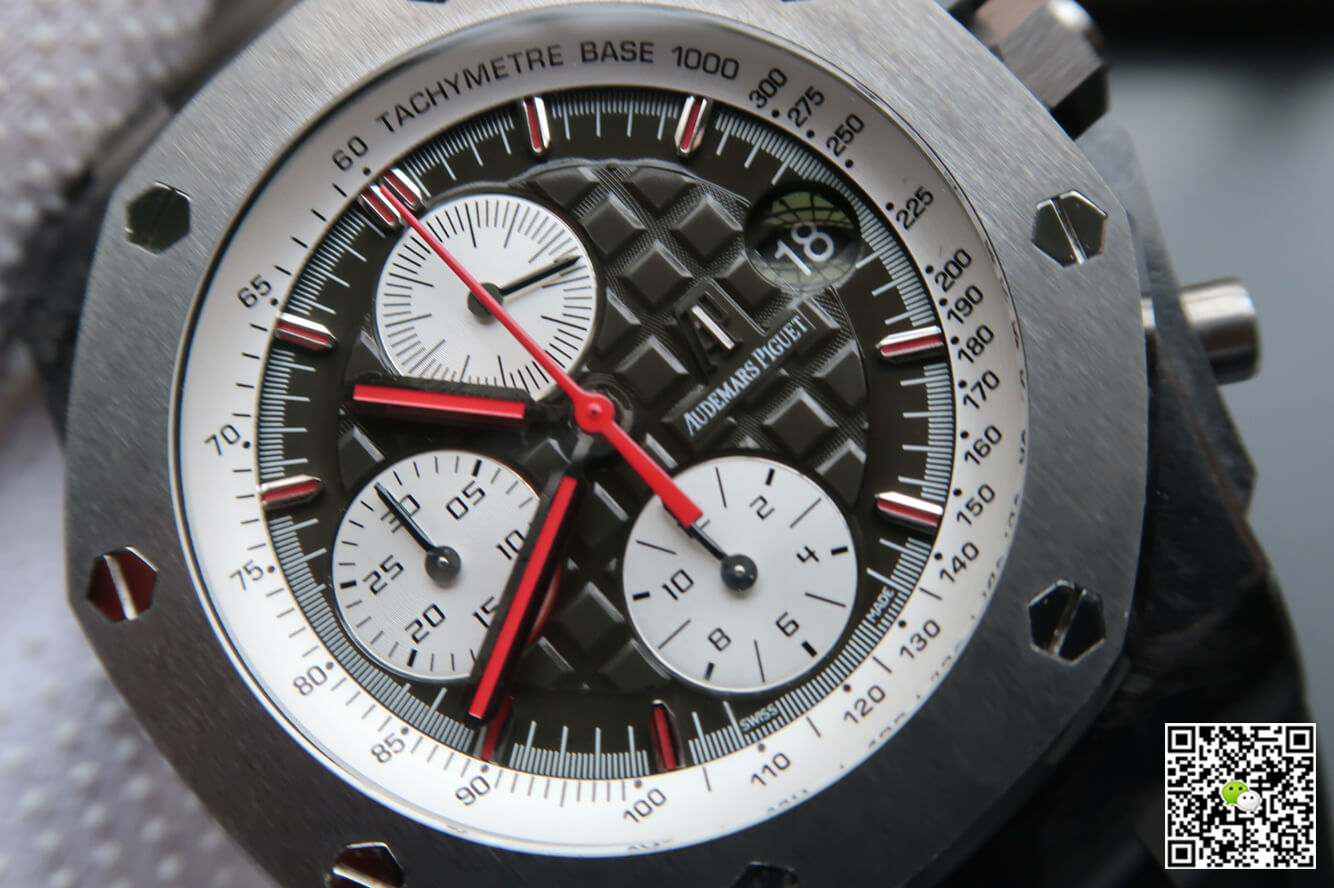 Best Replica Replica Audemars Piguet Royal Oak Offshore 26202AU.OO.D002CA.01 1:1 Best Edition JF Factory Dark Grey Dial - Colareps