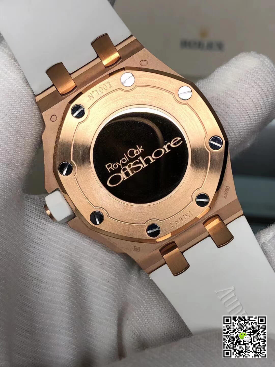 Best Replica Replica Audemars Piguet Royal Oak Offshore 67540OK.ZZ.A010CA.01 1:1 Best Edition 18k Rose Gold - Colareps