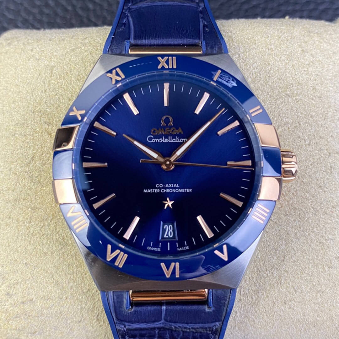 Best Replica Replica SBF Omega Constellation 131.23.41.21.03.001 1:1 Best Edition VS Factory Blue Dial - Colareps