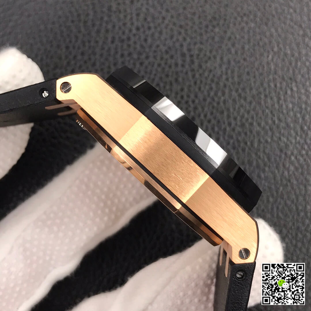 Best Replica Replica Audemars Piguet Royal Oak Offshore 26416RO.OO.A002CA.01 1:1 Best Edition JF Factory V2 Rose Gold - Colareps