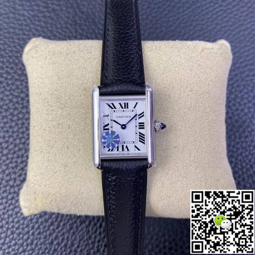 Best Replica Replica Cartier Tank WSTA0042 1:1 Best Edition AF Factory Leather Strap - Colareps