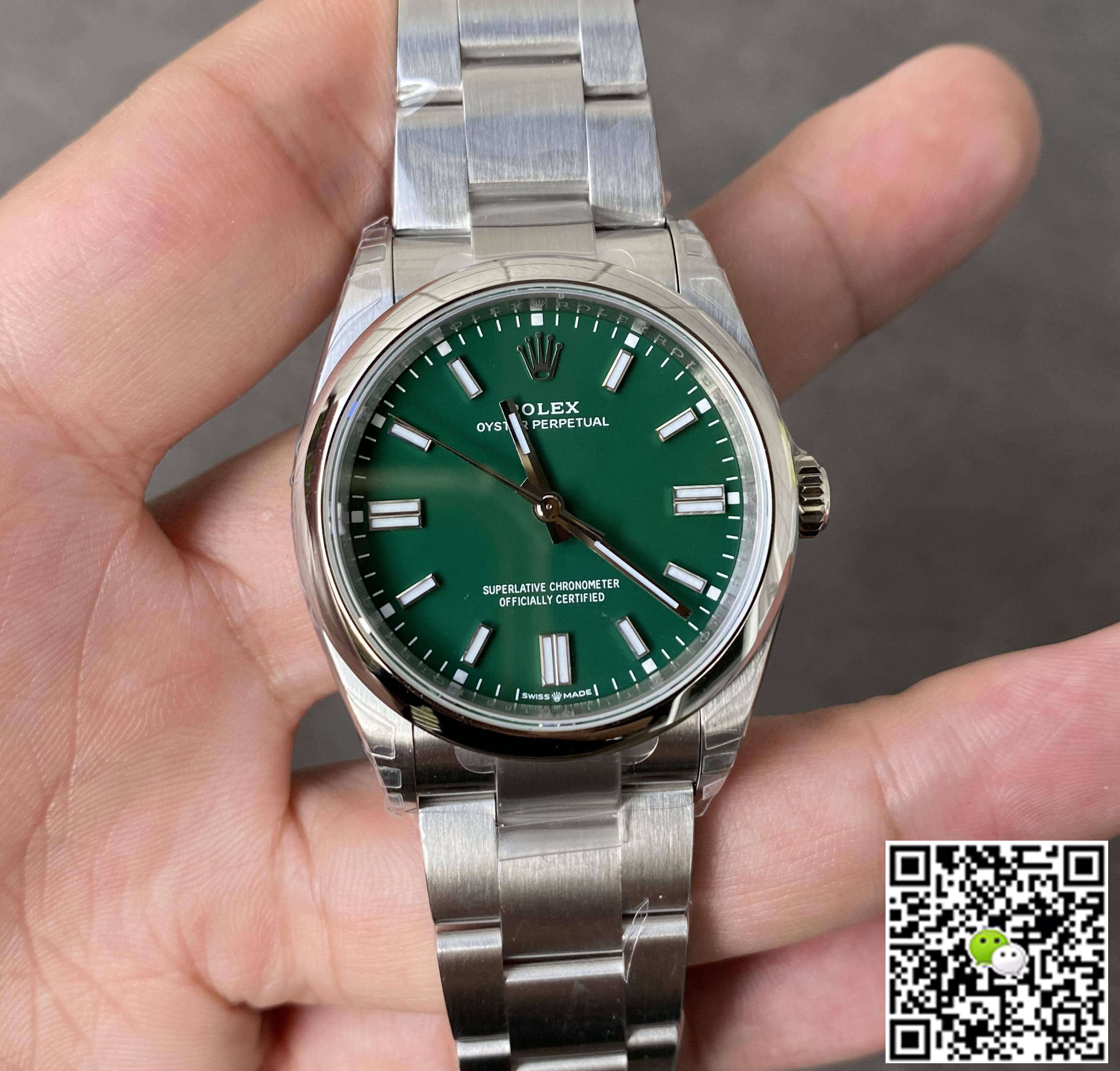 Best Replica Replica Rolex Oyster Perpetual M126000-0005 36MM 1:1 Best Edition VS Factory Stainless Steel - Colareps