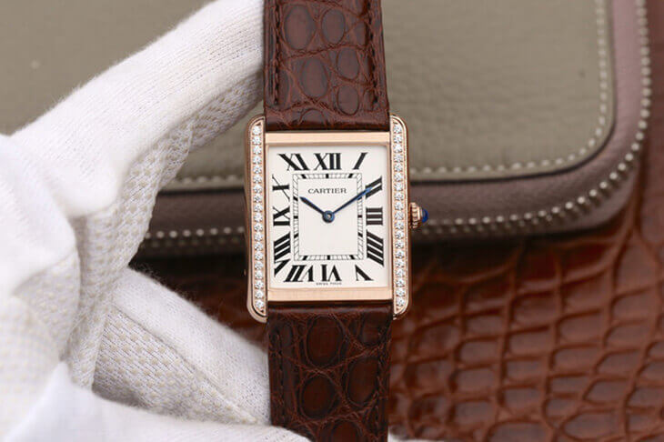 Best Replica Cartier Replica Tank WT200005 1:1 Best Edition K11 Factory White Dial - Colareps