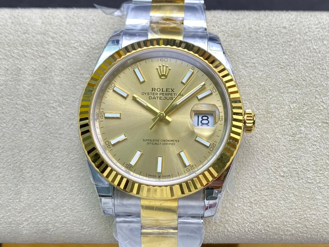 Best Replica Replica Rolex Datejust M126333-0009 1:1 Best Edition VS Factory Yellow Gold - Colareps
