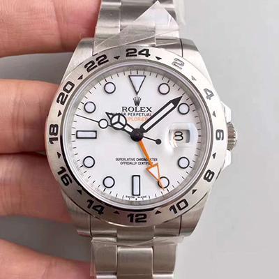 Best Replica Replica Rolex Explorer II 216570 Noob Factory 1:1 Best Edition Swiss ETA3187 White Dial - Colareps