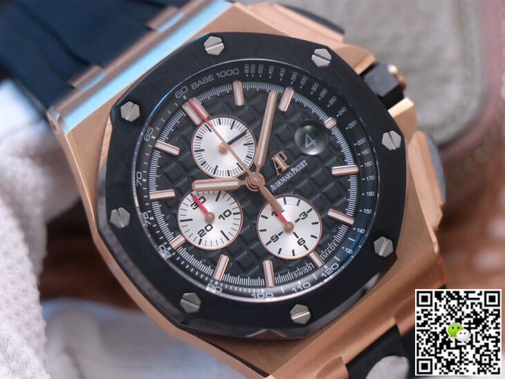 Best Replica Replica Audemars Piguet Royal Oak Offshore 26401RO.OO.A002CA.01 1:1 Best Edition JF Factory Black Dial - Colareps