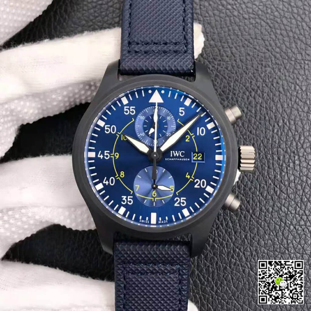 Best Replica Replica IWC Pilot IW389008 1:1 Best Edition ZF Factory Blue Dial - Colareps