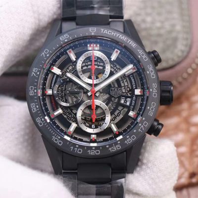 Best Replica Replica Tag Heuer Carrera CAR2090.BH0729 1:1 Best Edition XF Factory Black Ceramic Customized Movement - Colareps