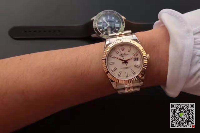 Best Replica Replica Rolex Datejust 41 126333-006 White dial 1:1 Best Edition Gold Wrapped - Colareps