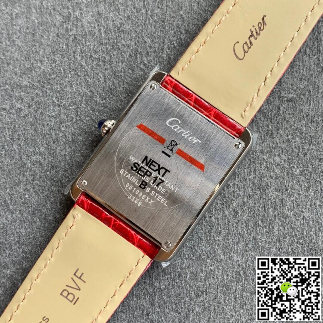 Best Replica Replica Cartier Tank W5200005 1:1 Best Edition K11 Factory White Dial - Colareps