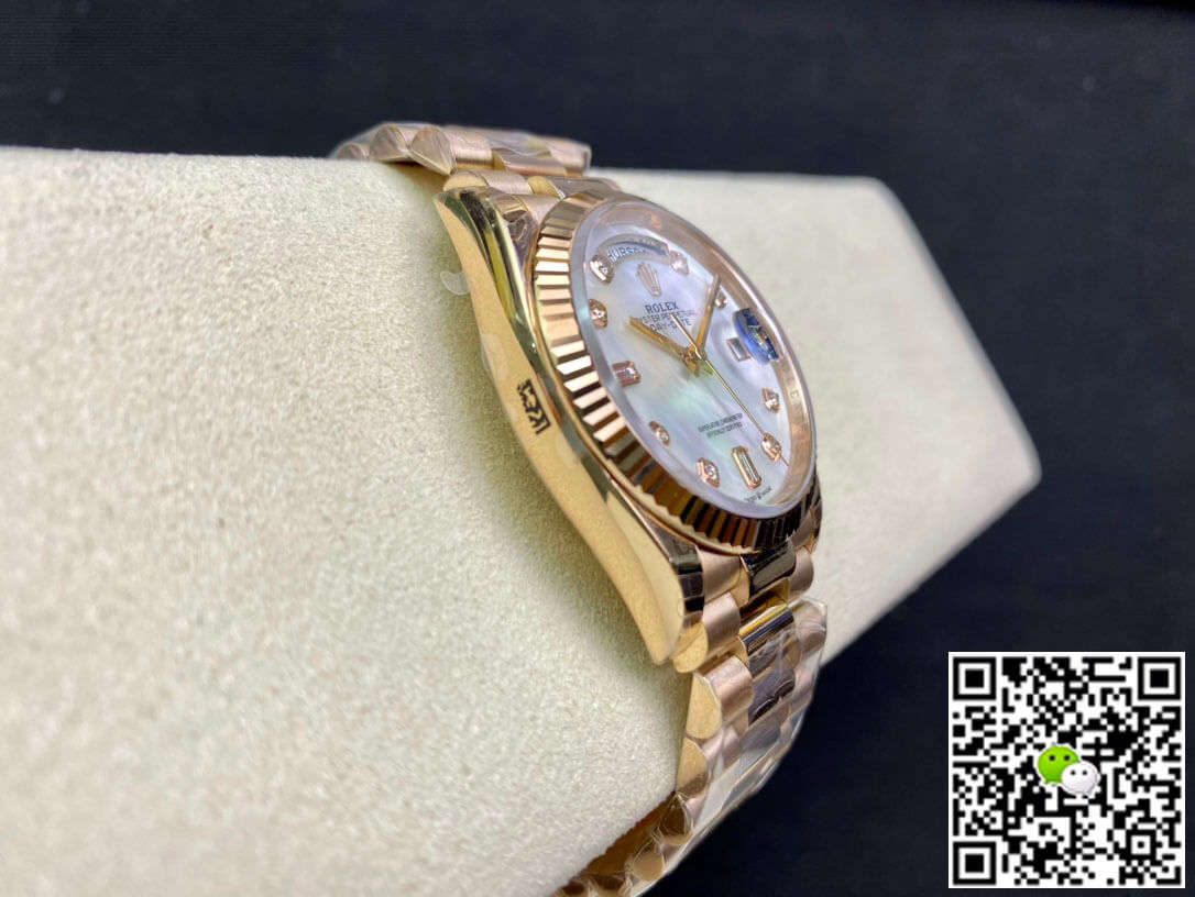 Best Replica Replica Rolex Day Date M128235-0029 1:1 Best Edition EW Factory Rose Gold - Colareps