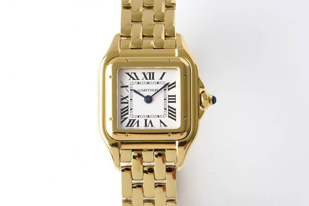 Best Replica Replica Panthere De Cartier WGPN0008 22MM 1:1 Best Edition BV Factory Yellow Gold - Colareps