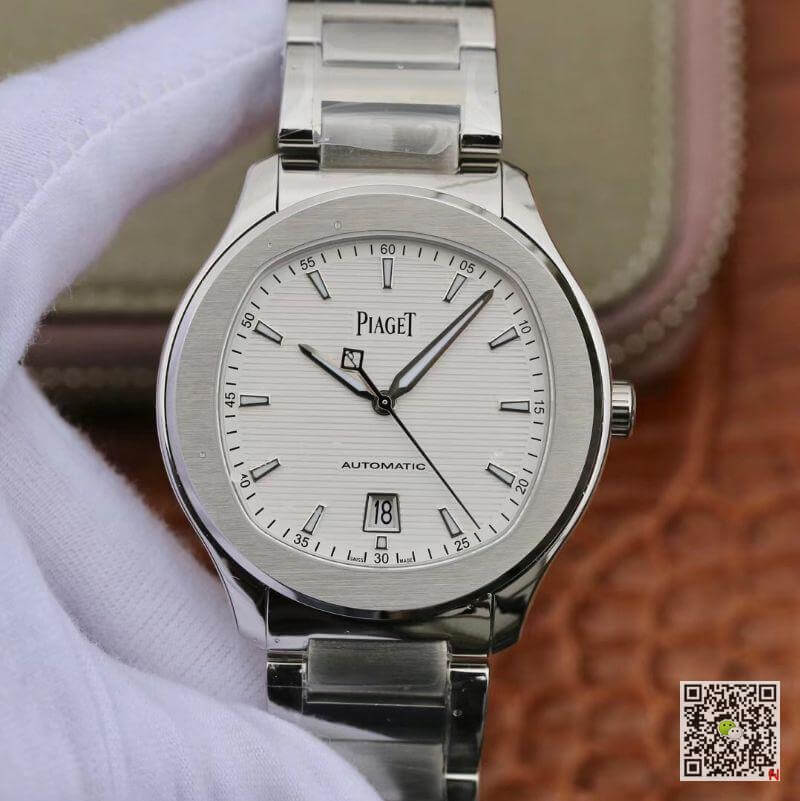 Best Replica Replica Piaget Polo  S G0A41001 Stainless Steel 42mm MKS Factory 1:1 Best Edition Swiss ETA1110 White Textured Dial - Colareps